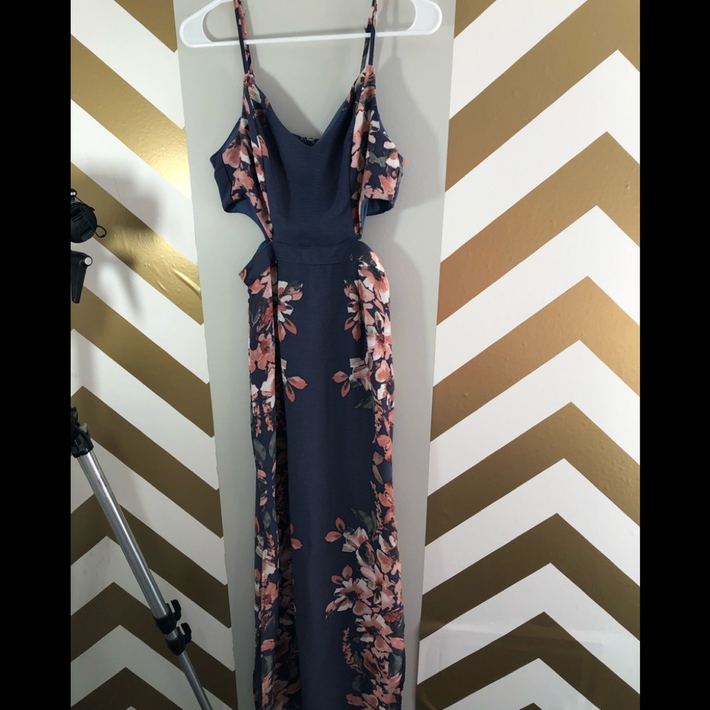 Flower maxi dress